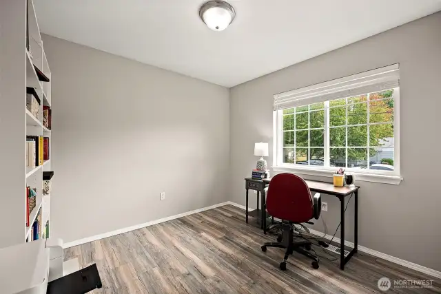 Bedroom #3 is currently being used as a home office. Work from home.