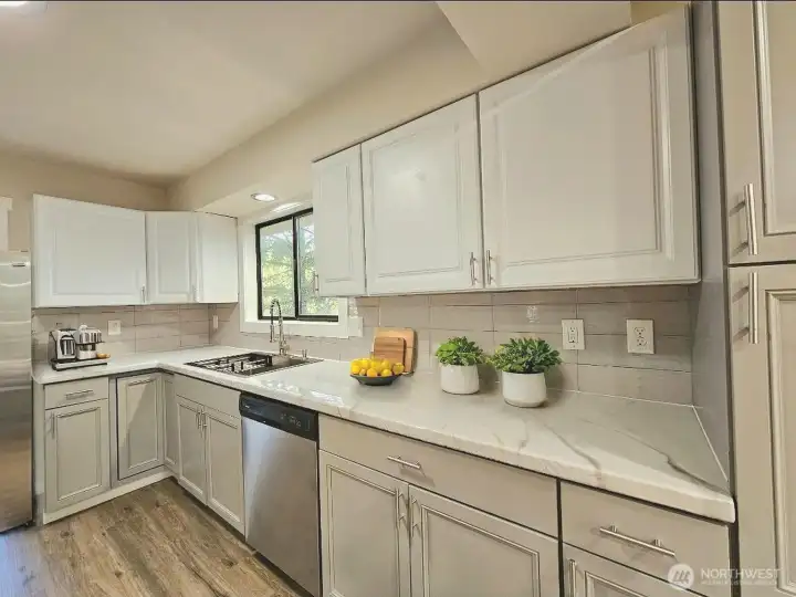 Upstairs Kitchen-Virtually Staged