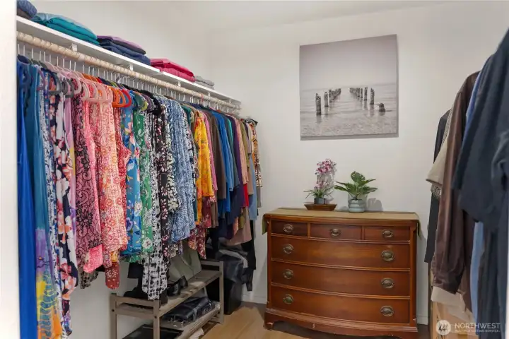 Walk in closet