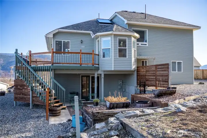 Exterior from back of home