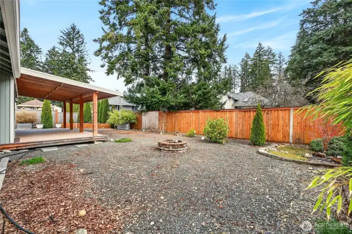 Huge yard w/ firepit make this home an entertainer’s dream
