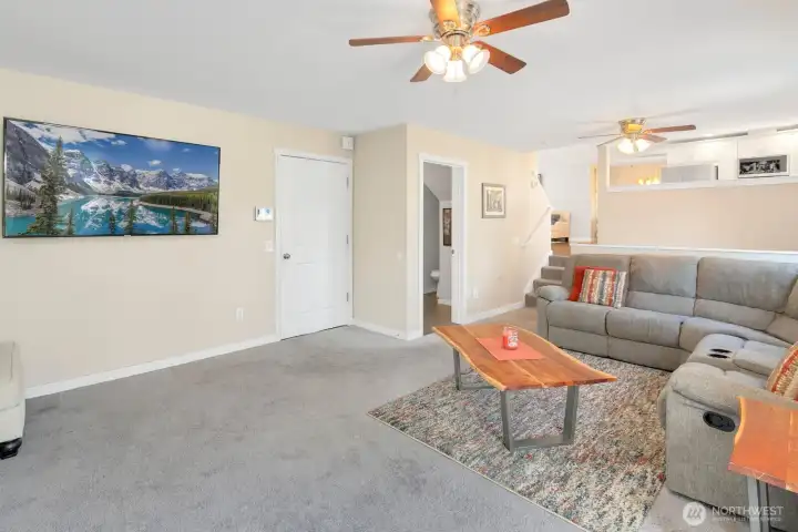 2nd "Living Room" opening to backyard w/outdoor kitchen, entertaining area & swim spa