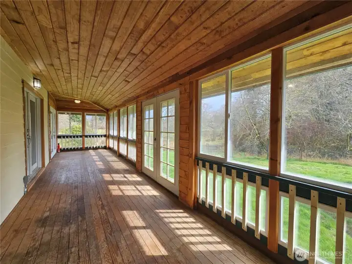 Side Porch Enclosed for Sun Room