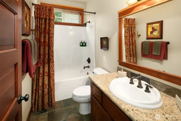 Full bath on main floor