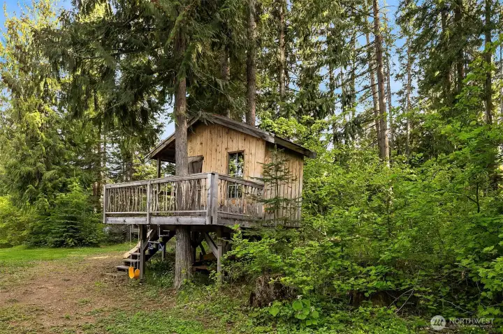 Darling treehouse, great place to escape after a long day or fun & frolic for kids of all ages!