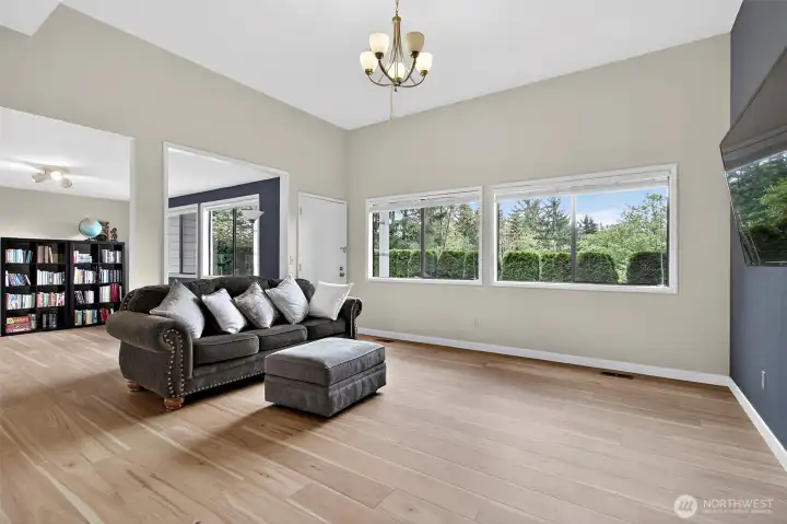 basement living room