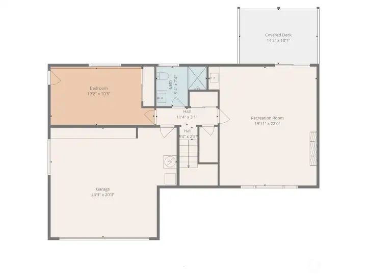 Downstairs Floor Plan
