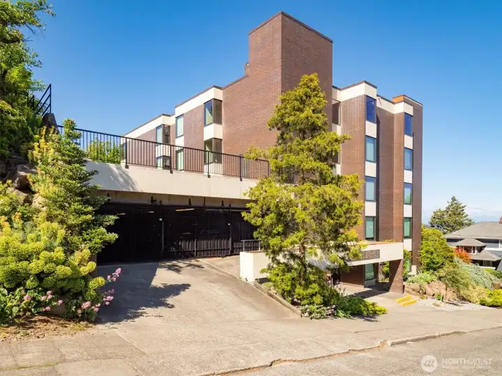 The Hillside House...concrete construction, stunning views and only 13 units