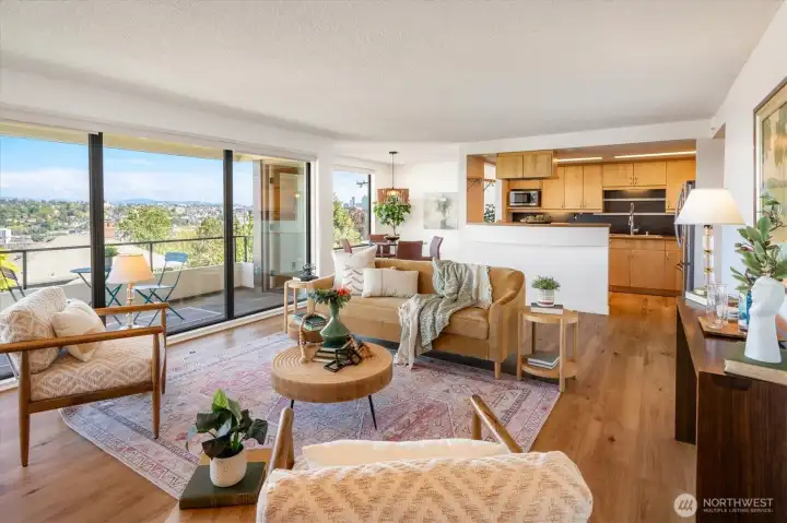 Spacious and full of natural light, private and tranquil
