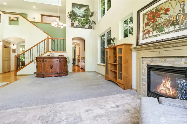 Integrated living & dining areas are perfect for entertaining.