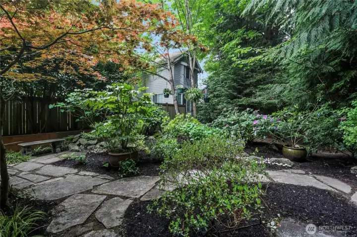 Landscape & hardscapes form the perfect oasis to unwind & find your zen.