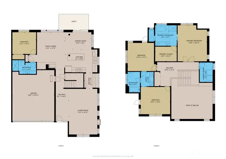 Wonderful layout with all the right spaces!