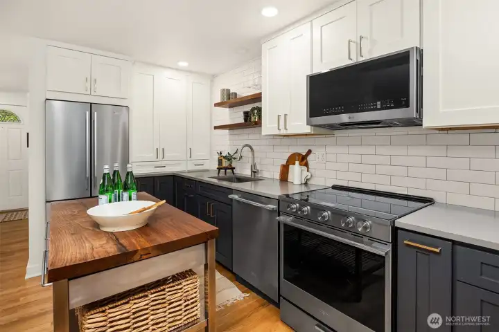 Updated kitchen