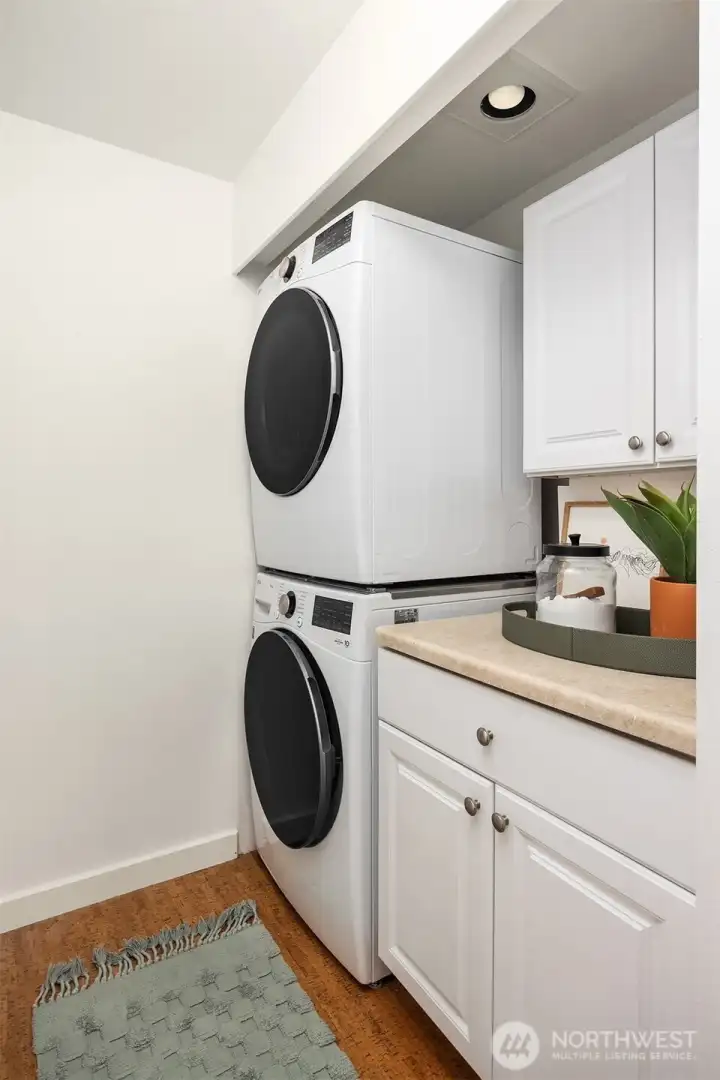 Dedicated laundry room