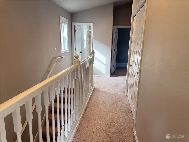 Hallway from Master bedroom