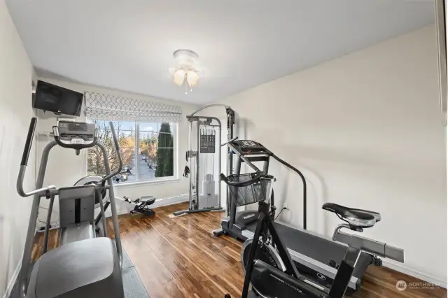 3rd Bedroom/Exercise room