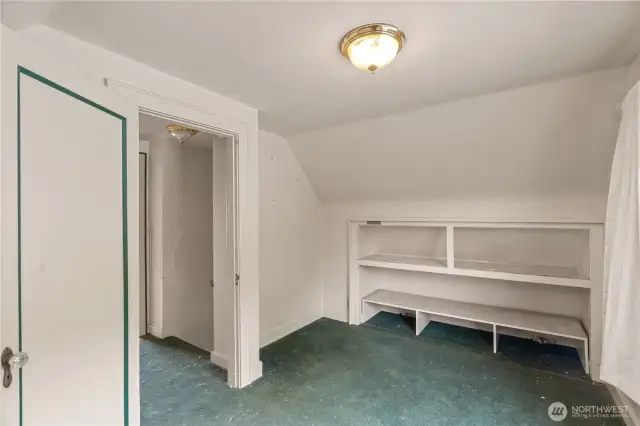 Built-ins in upstairs room
