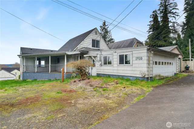 Back view of home on W. Eighth Street