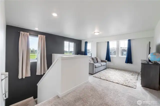 Upstairs loft or flex area.