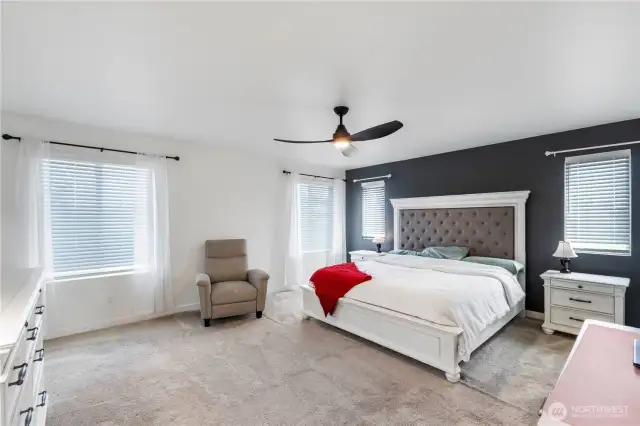 Spacious Primary Bedroom