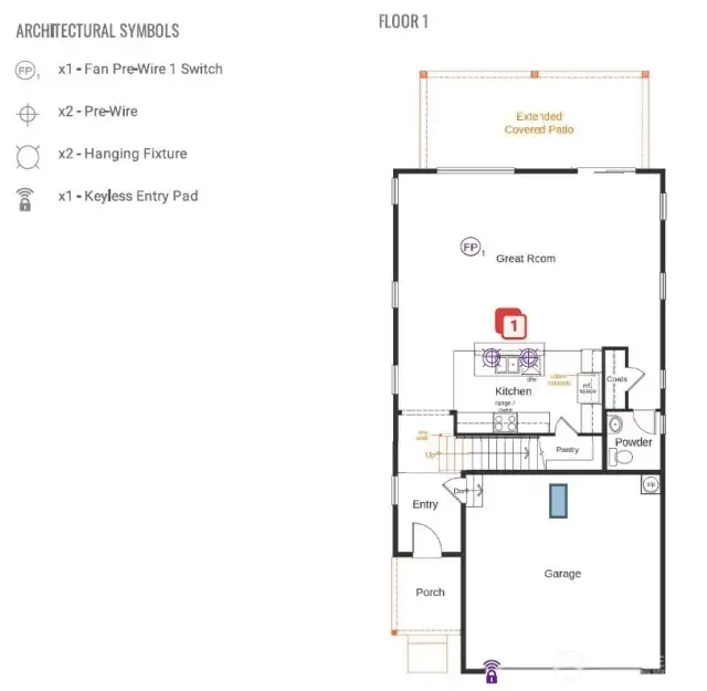 Electrical Diagram Floor 1