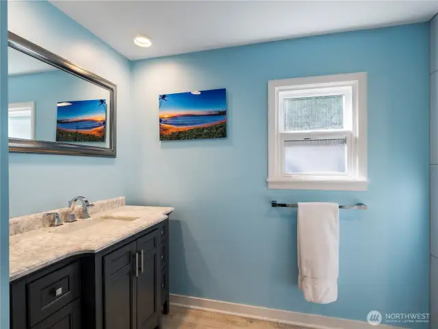 Main floor bathroom