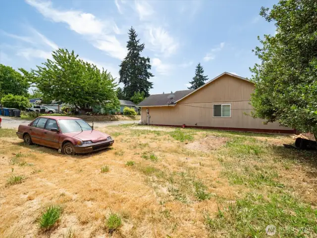 -A grassy side lot and expansion potential among this property’s added bonuses.
