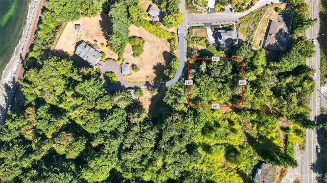 Redline positioning is approximate