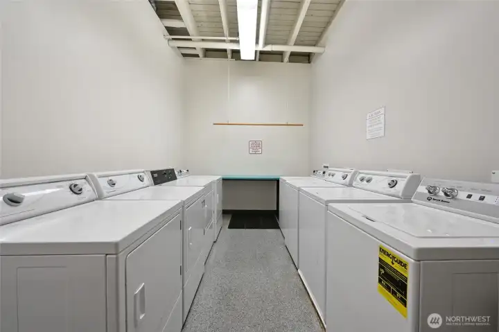 Free laundry room