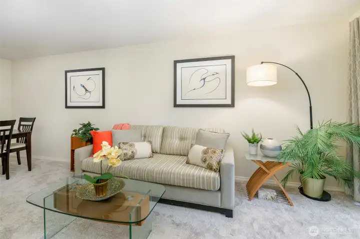 Spacious & open floor plan super quiet!