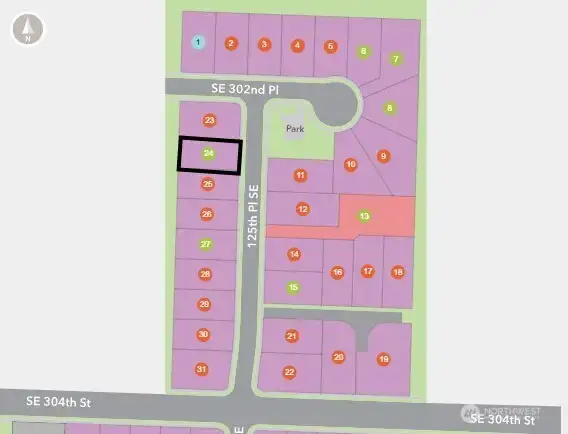 The Willows community map