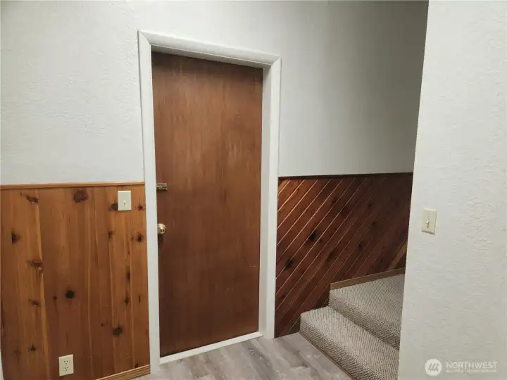 Apt 2 Rear Door and access ti 2nd Bedroom