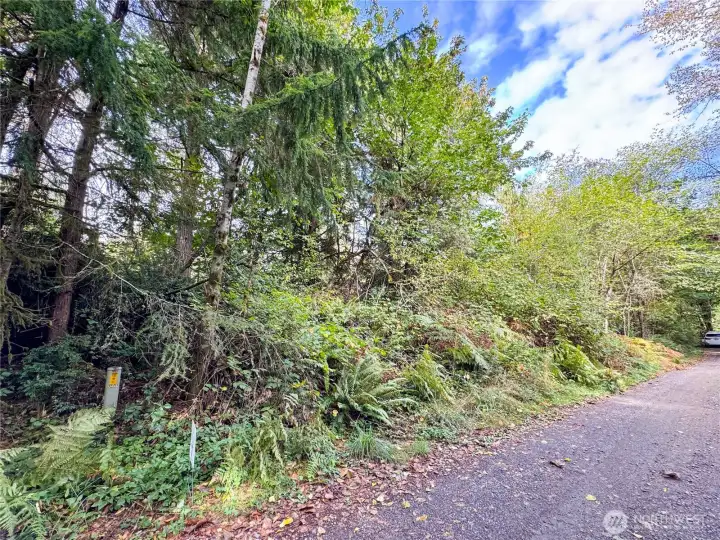 View of property looking towards Cornwall
