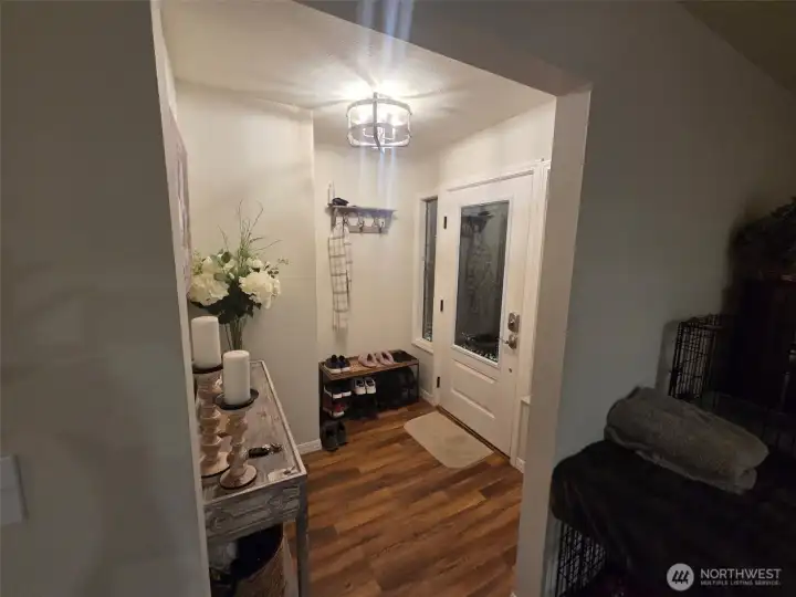 looking at front entrance