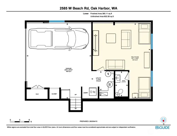 Lower Level Floor Plan