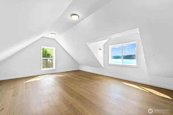 Beautiful wide planked FSC Certified Wood Floors.