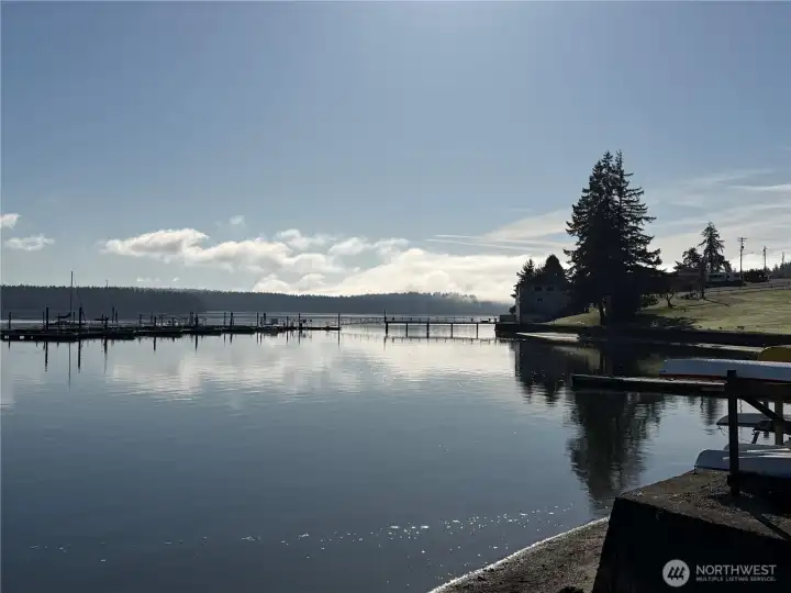 Moorage for community usage.