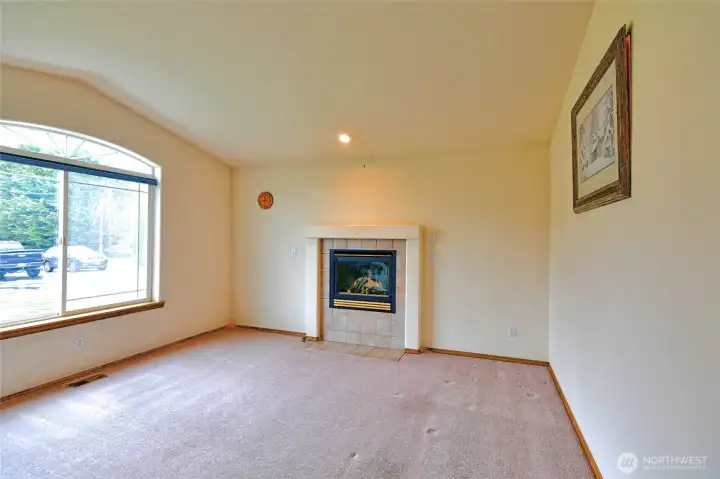 Living room to the left as you enter the home.