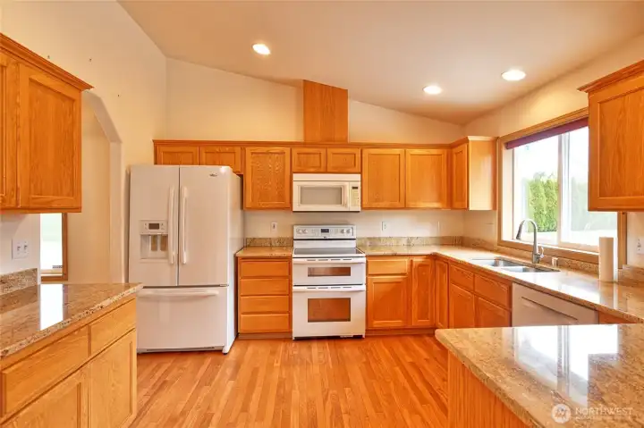Another look, granite counter tops