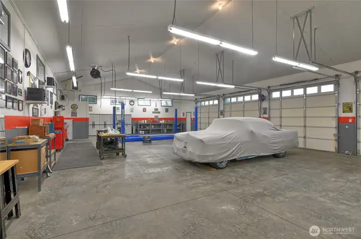 Corner of shop looking out.