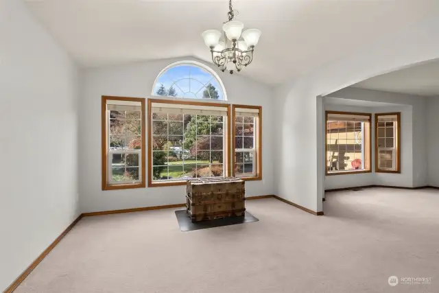 Formal Dining off of Kitchen