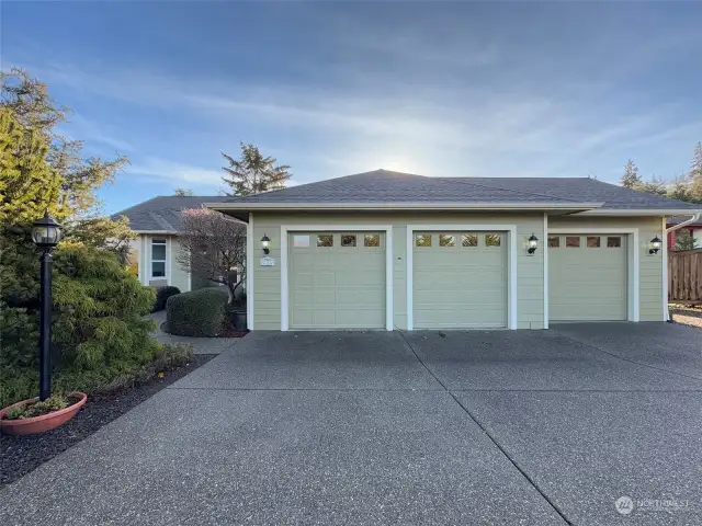 Aggregate walkway and driveways