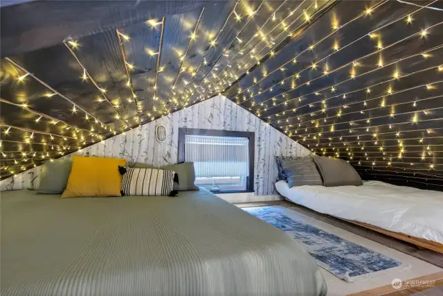 Loft with "stars"