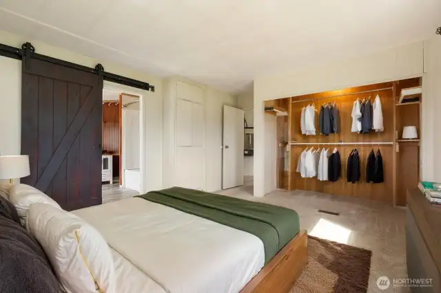 Virtually Staged Bedroom