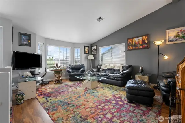 Gorgeous lake views from your living room windows