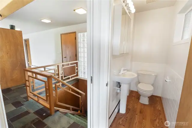 Entry way/half bath