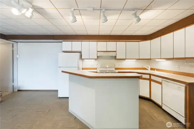 lower level kitchen
