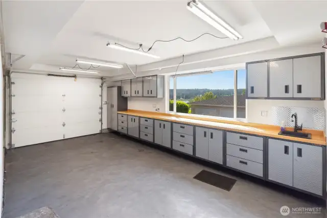 lower level shop space