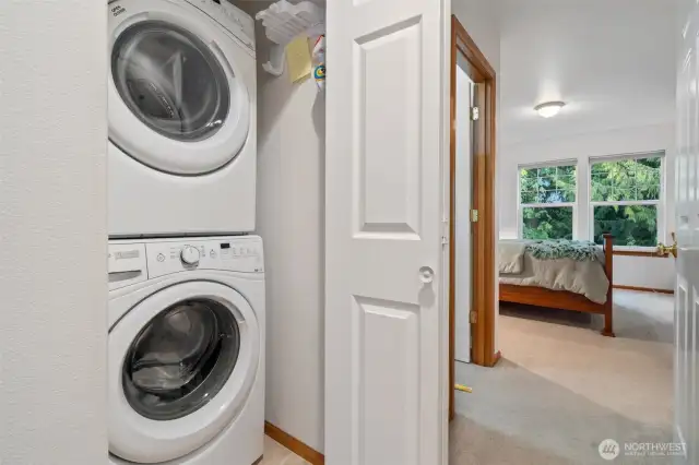 upstairs laundry