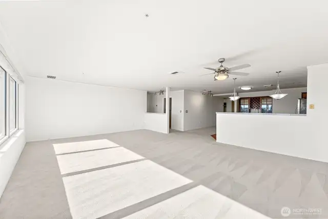 Spacious Living Room